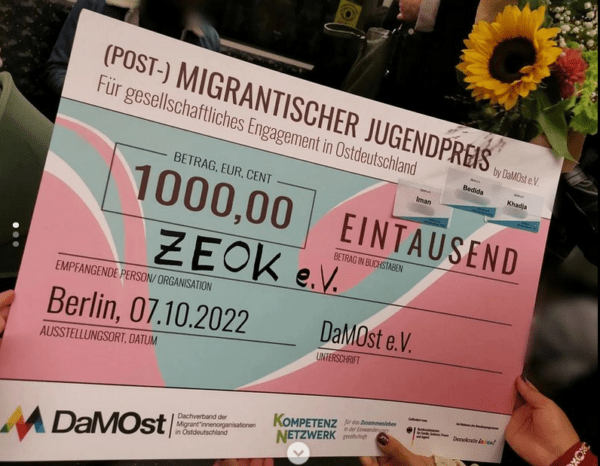 (Post-)Migrantischer Jugendpreis geht an ZEOK e.V.