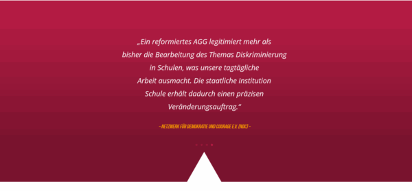 AGG Reform – Jetzt!